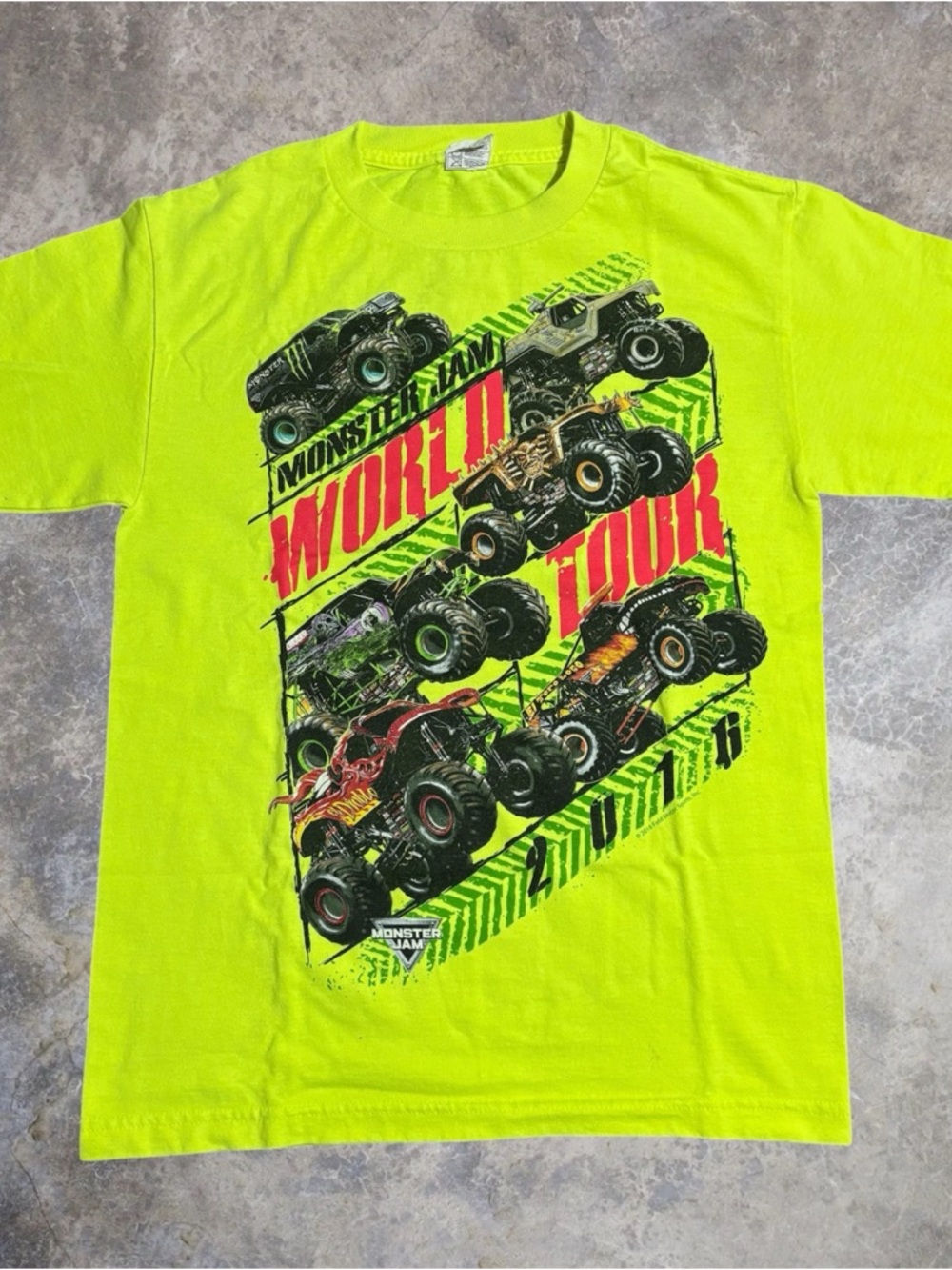 Monster Jam World Tour 2016 T Shirt